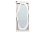 Giftdecor Miroir en plastique blanc 120 cm