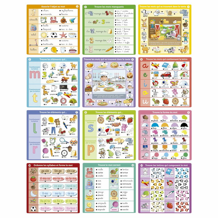 Educa Conector J'apprends à Lire - Jeu éducatif format livre avec stylo interactif