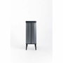 Curver Poubelle sur Pieds VERTO 54 L Bleu Perle