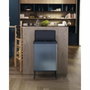 Curver Poubelle sur Pieds VERTO 54 L Bleu Perle