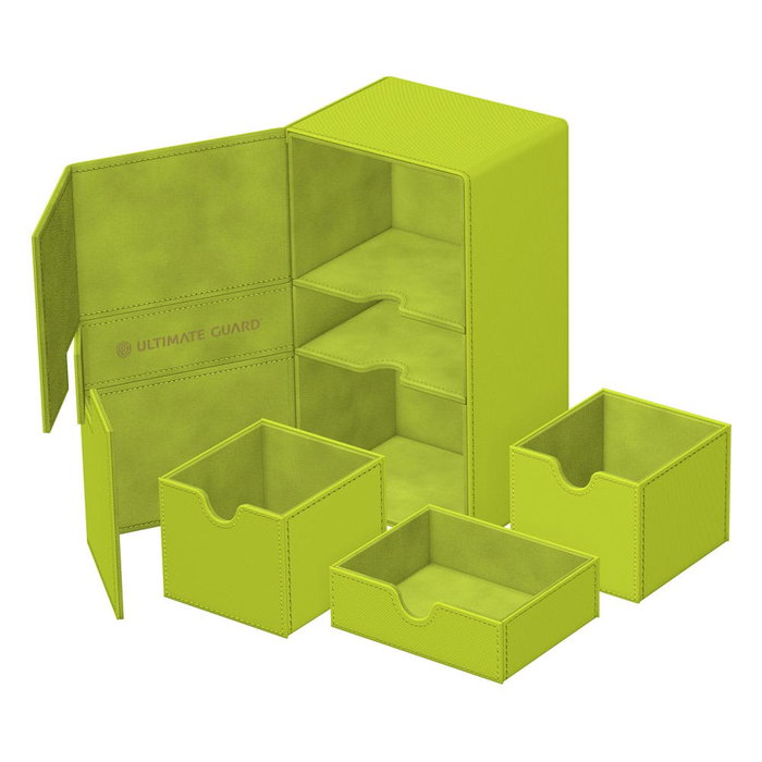 Ultimate Guard Twin Flip'n'Tray 200+ Xenoskin "Summer Edition 2025" - Lime Ultimate Guard Twin Flip'n'Tray 200+ Xenoskin "Summer Edition 2025" - Lime
