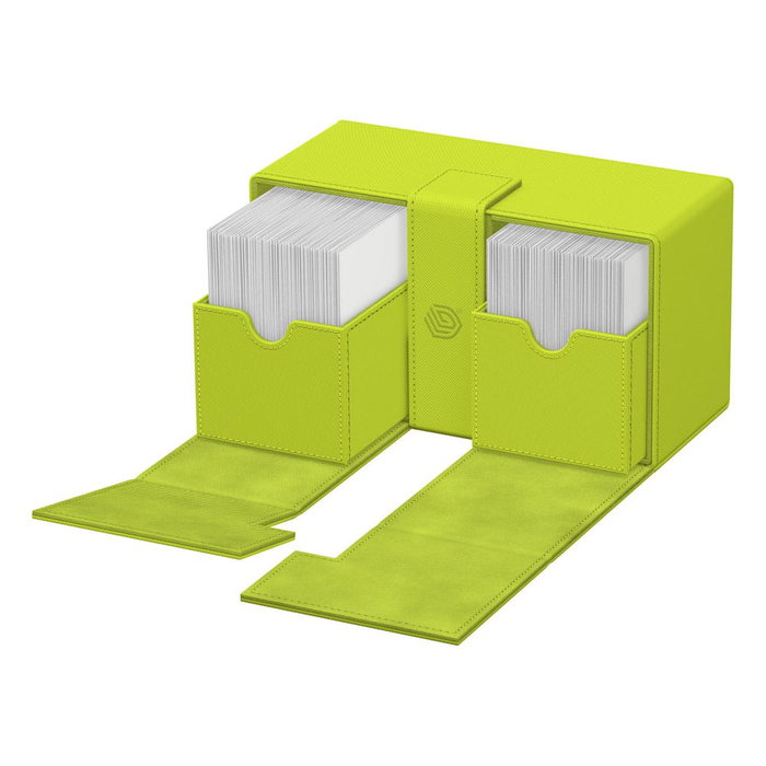 Ultimate Guard Twin Flip'n'Tray 200+ Xenoskin "Summer Edition 2025" - Lime Ultimate Guard Twin Flip'n'Tray 200+ Xenoskin "Summer Edition 2025" - Lime