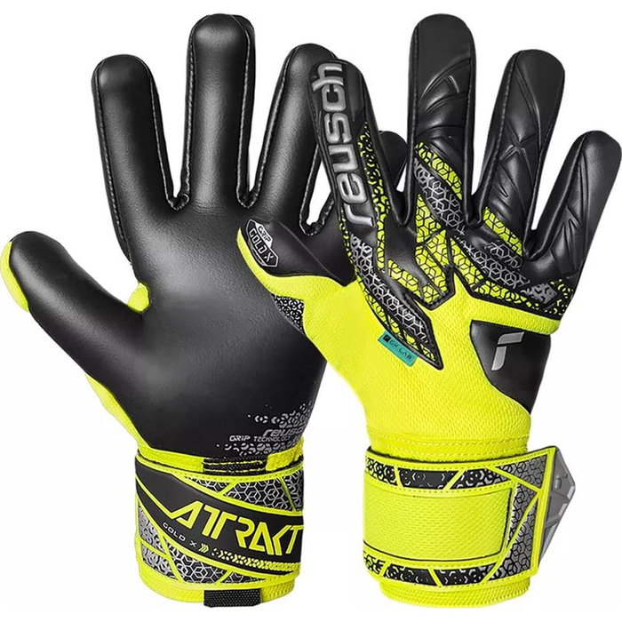 Gants de Gardien de But Reusch Attrakt Gold X Nc Noir Adultes M