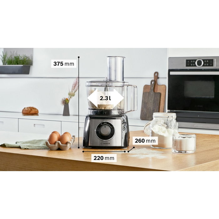 Bosch MultiTalent3 MCM3PM386 Noir / Inox brossé