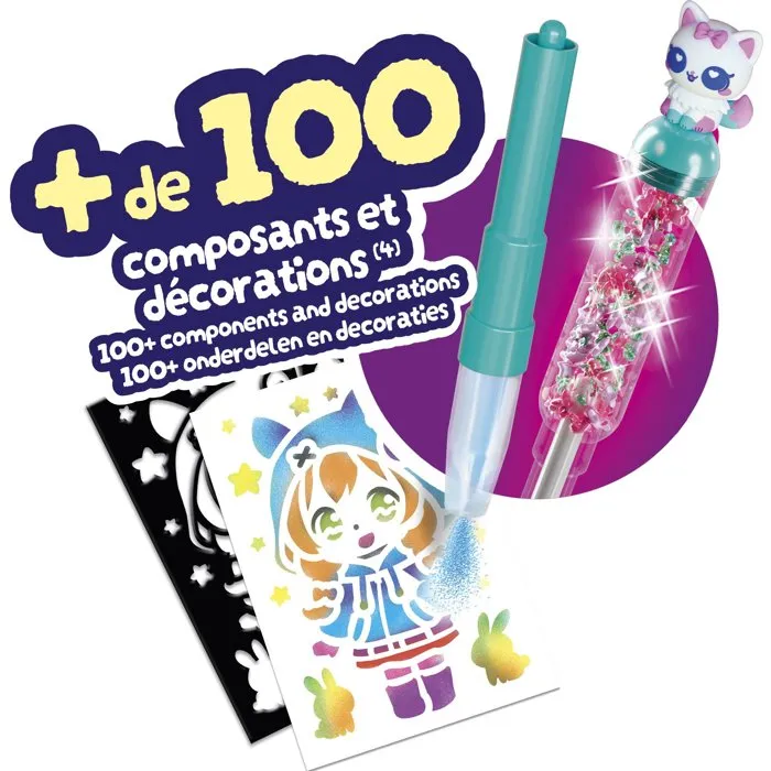 Lansay Blopens Creation Lab 2 en 1 - Jeu de coloriage
