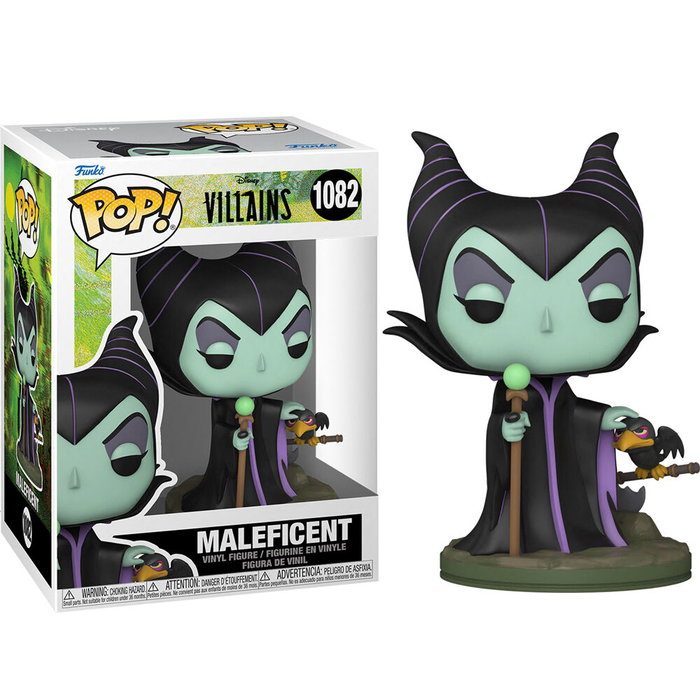 FUNKO Figure POP Disney Villains Maleficent 9 cm - Figurine Vinyle dans Boîte Fenêtrée FUNKO Figure POP Disney Villains Maleficent 9 cm - Figurine Vinyle dans Boîte Fenêtrée
