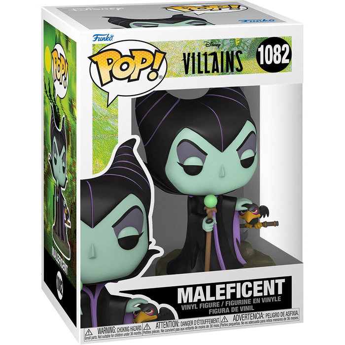 FUNKO Figure POP Disney Villains Maleficent 9 cm - Figurine Vinyle dans Boîte Fenêtrée FUNKO Figure POP Disney Villains Maleficent 9 cm - Figurine Vinyle dans Boîte Fenêtrée