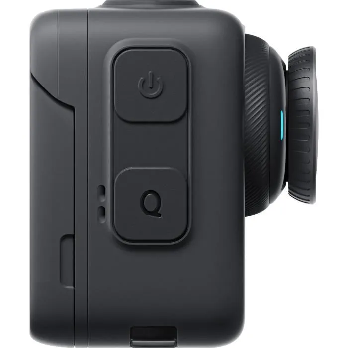 Insta360 Go 3s - Caméra d'action compacte et légère Ultra HD 4K 128 Go avec WiFi et Bluetooth, noire