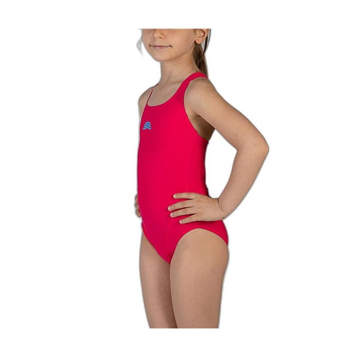 Maillot de Bain Fille Aquarapid Fizzy Rouge carmin Maillot de Bain Fille Aquarapid Fizzy Rouge carmin