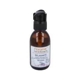 Florame Huile de Massage Relaxante 120 ml - Certifiée Bio ECOCERT