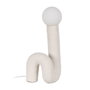 BigBuy Home Lampe de bureau Crème Céramique et Verre