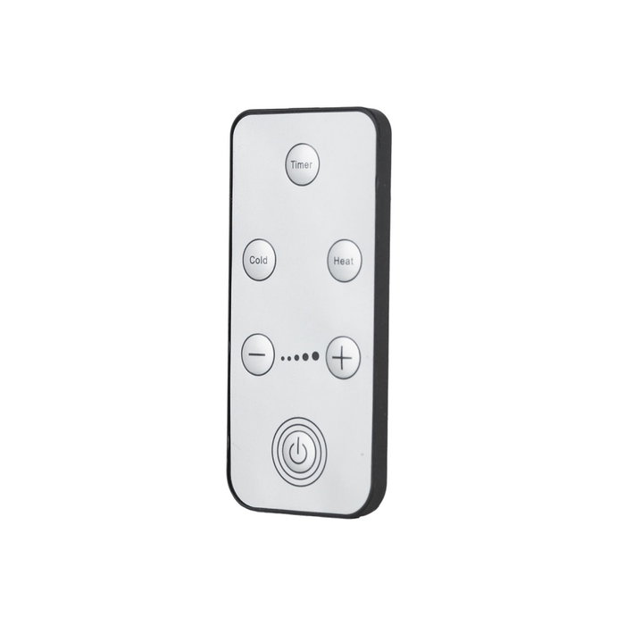 Chauffage split mural PTC 1800W avec télécommande - Blanc