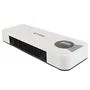 Chauffage d'appoint PTC avec ventilateur 1800W, contrôle à distance, blanc