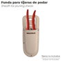 WOLFPACK LINEA PROFESIONAL Housse en cuir pour sécateur beige