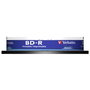 Verbatim Datalife BD-R SL 25GB 6x Wide Inkjet Printable 10 Pack Spindle