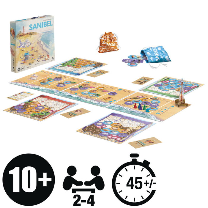 HASBRO Juego de Mesa Sanibel HASBRO Juego de Mesa Sanibel