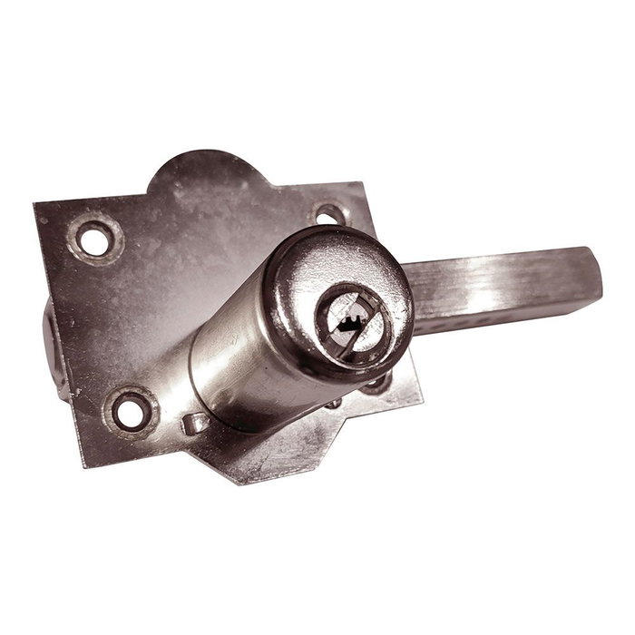 Serrure de sécurité Micel crr11 86l/50 Acier nickel 50 mm Recouvrir