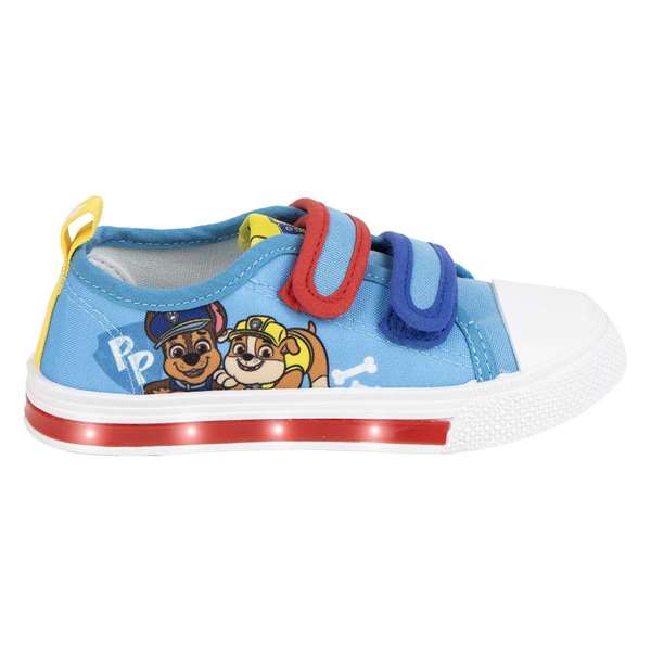 Cerdá T028 - Chaussure toile avec semelle PVC à lumières, motif Paw Patrol - Taille 28, Bleu, Enfant 3 ans Cerdá T028 - Chaussure toile avec semelle PVC à lumières, motif Paw Patrol - Taille 28, Bleu, Enfant 3 ans