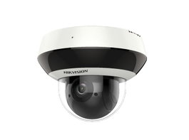 Hikvision Caméra réseau dôme PTZ mini 4 MP avec zoom optique 4x, vision nocturne IR 20 m, résistance IP66 et IK10, technologie DarkFighter et WDR 120 dB