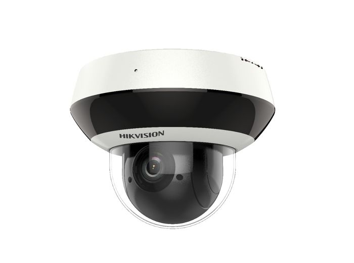 Hikvision Caméra réseau dôme PTZ mini 4 MP avec zoom optique 4x, vision nocturne IR 20 m, résistance IP66 et IK10, technologie DarkFighter et WDR 120 dB Hikvision Caméra réseau dôme PTZ mini 4 MP avec zoom optique 4x, vision nocturne IR 20 m, résistance IP66 et IK10, technologie DarkFighter et WDR 120 dB