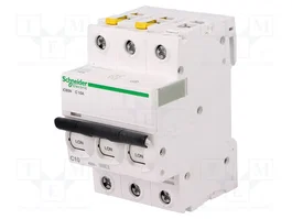SCHNEIDER ELECTRIC ACTI9 iC60N Disjoncteur 10A 3 pôles 400V AC 6kA