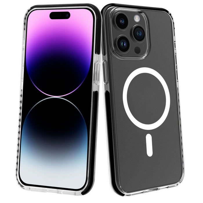Protection pour téléphone portable Muvit for Change iPhone 15 Pro Max Clear Magnétique Protection pour téléphone portable Muvit for Change iPhone 15 Pro Max Clear Magnétique