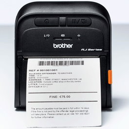 Brother RJ-3035B 16 Mo Impression thermique directe Bluetooth USB Imprimante de tickets portable