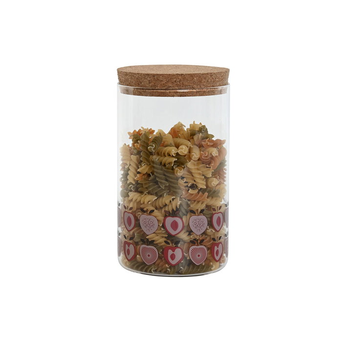 Boîte Home ESPRIT Jaune Vert Naturel Liège Silicone Verre Borosilicaté Shabby Chic 1 L (4 Unités) Boîte Home ESPRIT Jaune Vert Naturel Liège Silicone Verre Borosilicaté Shabby Chic 1 L (4 Unités)