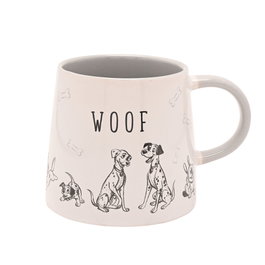 WIDDOP & CO Taza Woof Cats & Dogs Disney