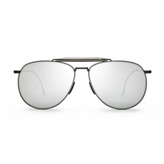 Lunettes de soleil Unisexe Thom Browne TB015LTDBLKGR Ø 62 mm