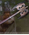 Le Seigneur des Anneaux réplique 1/1 hache de Gimli