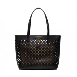 Guess Aqua Sac en textile Noir/Marron