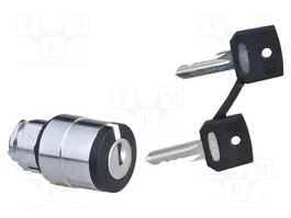 SCHNEIDER ELECTRIC Commutateur rotatif avec une clé Harmony XB4 22mm noir