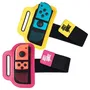 Subsonic SUBSONIC Brassards Réglables pour Joy-Con Nintendo Switch - Pack de 2 - Design Just Dance 2023 - Sécurité et Liberté de Mouvement