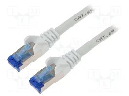 GOOBAY Câble Ethernet Patch Cord Cat 6a S/FTP 30m Blanc