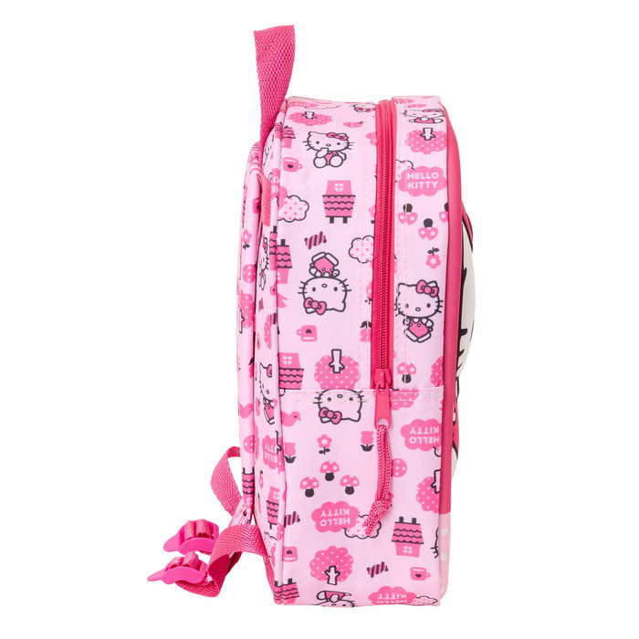 Sac à dos enfant Hello Kitty Rose 22 x 27 x 10 cm 3D