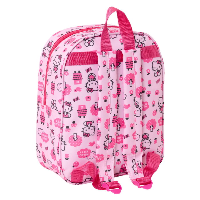 Sac à dos enfant Hello Kitty Rose 22 x 27 x 10 cm 3D