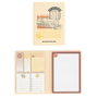 ERIK - Carnet de notes avec autocollants Harry Potter - Platforme 9 3/4 - Format A6 (11x15,5 cm) - Bloc de notes et 5 types d'étiquettes