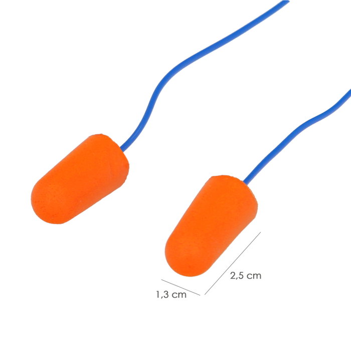WOLFPACK LINEA PROFESIONAL Set de 2 bouchons d'oreilles avec cordon