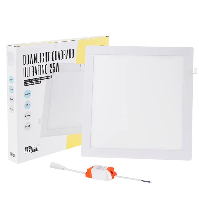 BX3 Plaque LED encastrable 25W (2040 Lm, 3000 K, Blanc Chaud, 40000h) - BX3-RDP-25W-WW BX3 Plaque LED encastrable 25W (2040 Lm, 3000 K, Blanc Chaud, 40000h) - BX3-RDP-25W-WW