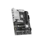 MSI PRO Z890-S WiFi Carte mère Intel Z890 (Socket LGA 1851) - Wi-Fi 7, 5G LAN, Thunderbolt 4, PCIe 5.0, design argenté