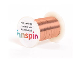 Innspiro Fil de fer galvanisé cuivre 0,30 mm, 20 m