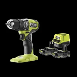 Ryobi RPD18BL1-2C20S Perceuse-visseuse à percussion Brushless 18V ONE+ avec 2 batteries 2Ah