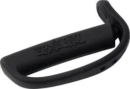 Ernie Ball Flex Capo Cejilla Noir pour Guitare 6/7 Cordes avec Revêtement Soft Touch