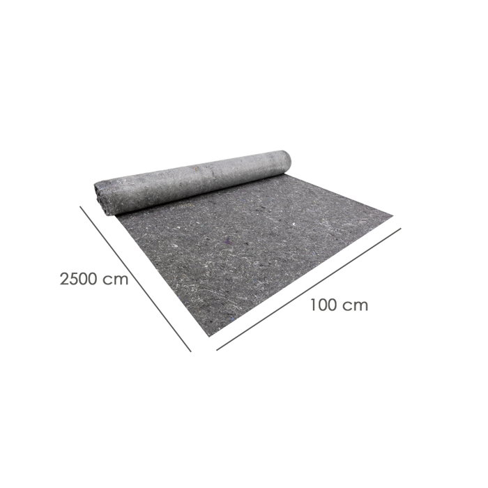 WOLFPACK LINEA PROFESIONAL Rouleau de feutre polyvalent renforcé et imperméable 1x25 m