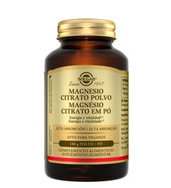 Solgar Citrate de Magnésium en poudre 108g