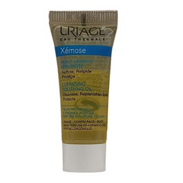 Uriage Xemose Beurre de Karité Apaisant - Huile Nettoyante pour le Visage et le Corps - Échantillon 8 ml