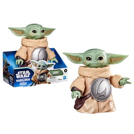 Hasbro - Figure Grogu Star Wars The Mandalorian & Grogu 16,5 cm articulée - Licence Star Wars - Figurine - Age: +4 ans