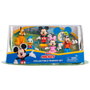 JUST PLAY Set de 5 Figurines Articulées Mickey Mouse Funhouse 7,6 cm - Personnages Disney Junior, Multilingue, Dès 3 Ans