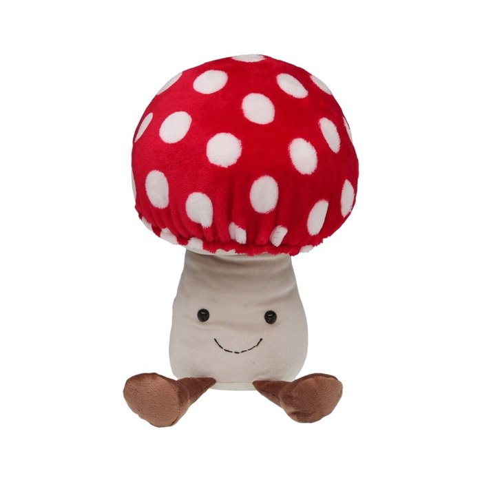 Support de porte Versa Polyester Textile 22 X 28 X 28 CM Champignon